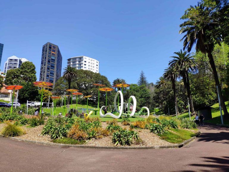 Park in Auckland Neuseeland