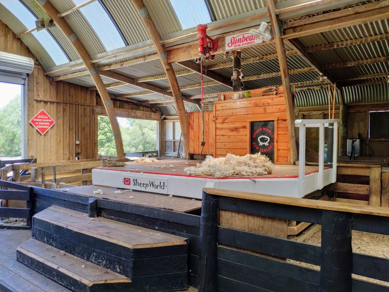 Showbarn Sheep World Neuseeland