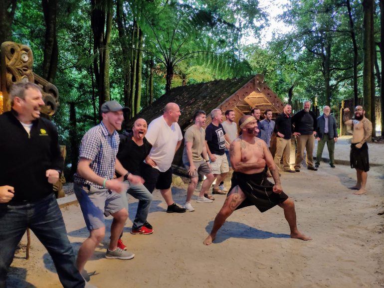 Maori Erlebnis in Rotorua Neuseeland