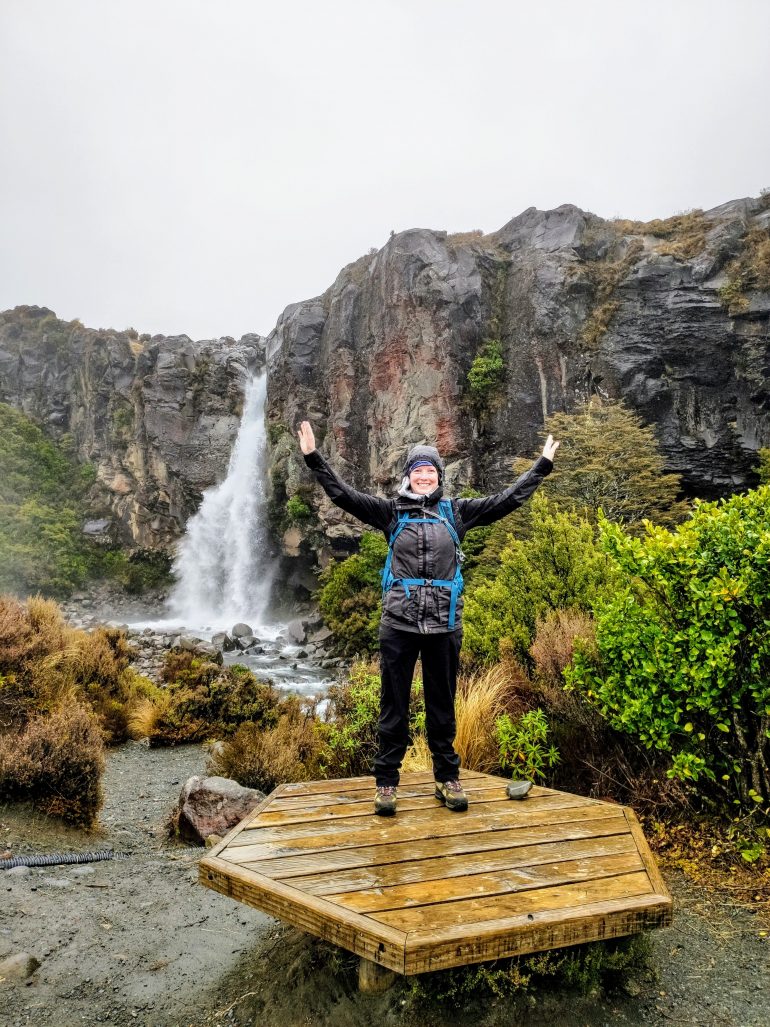 Taranaki Falls Tongariro Nationalpark Neuseeland