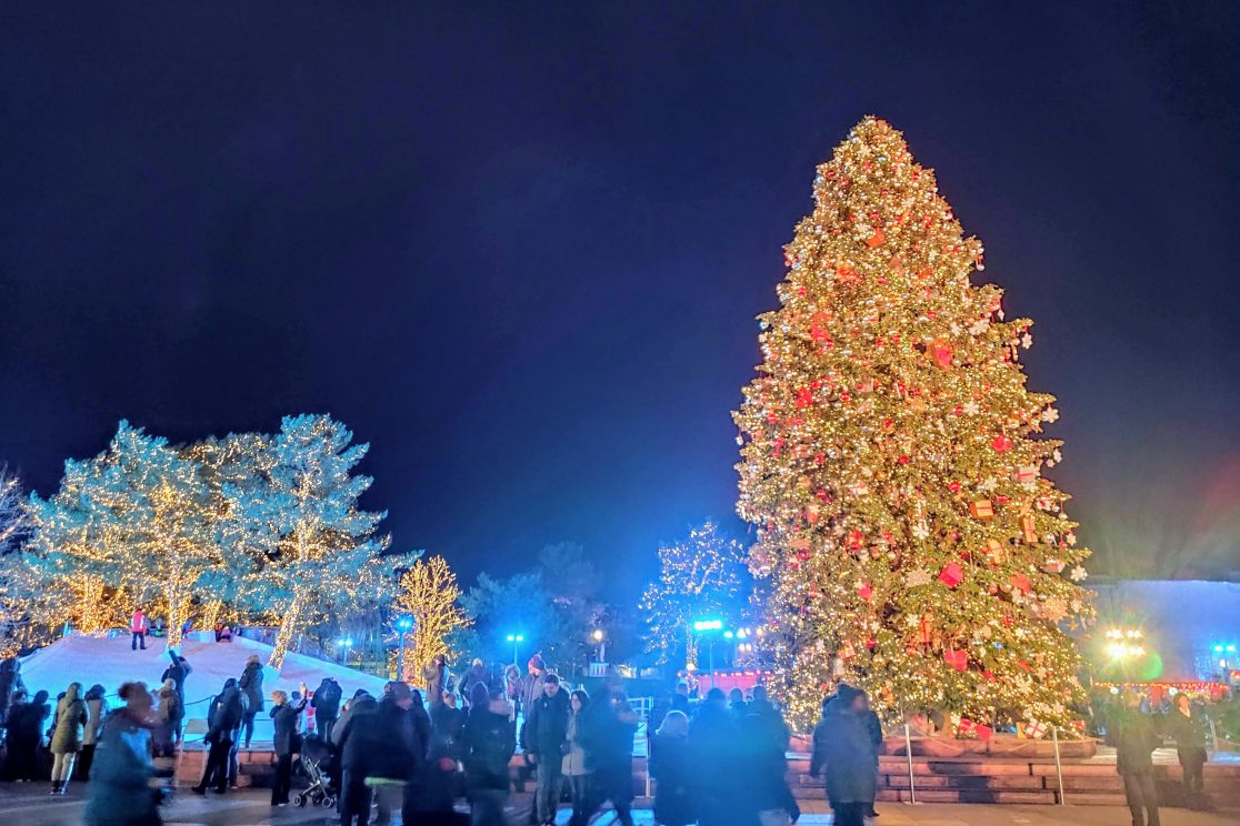 Wintermarkt in der Autostadt Wolfsburg