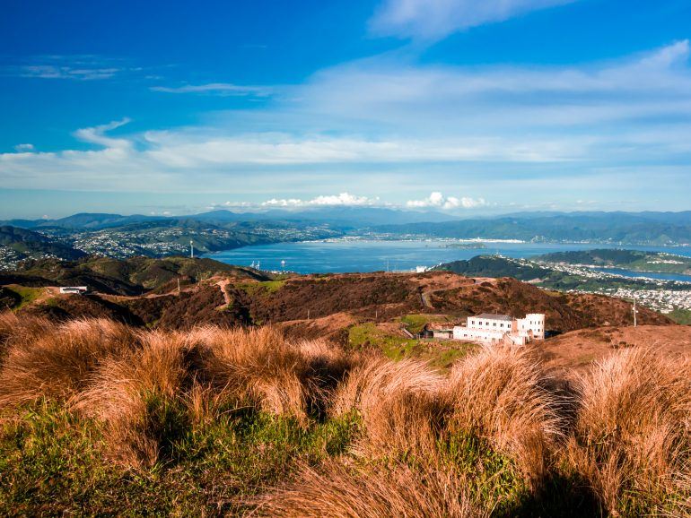 Hawkins Hill Radar Drome Wellington Neuseeland