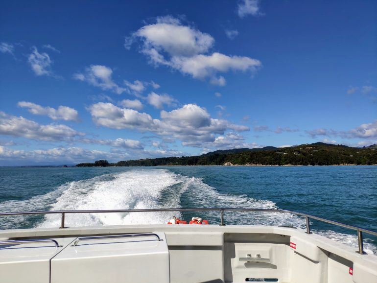 Bootstour Abel Tasman Neuseeland