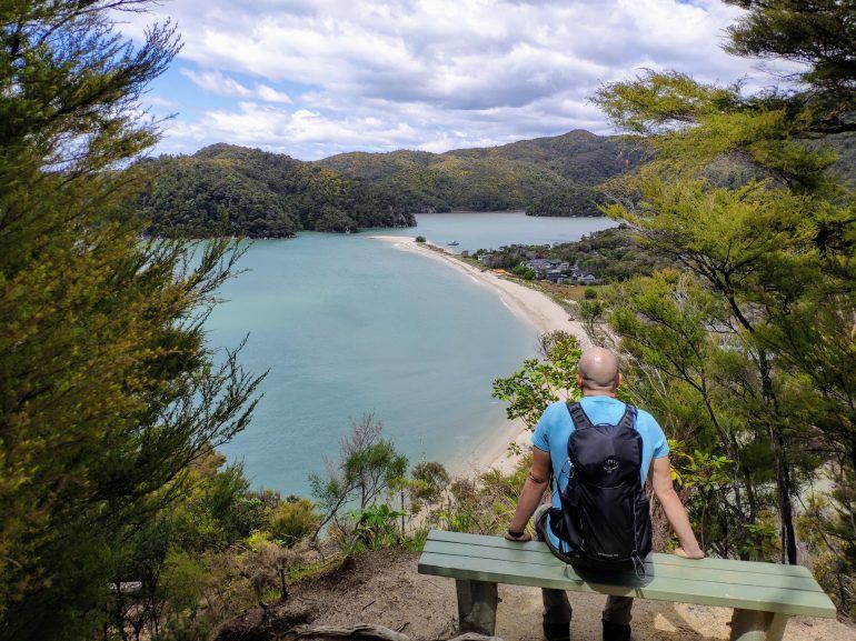 Torrent Bay Abel Tasman Nationalpark Neuseeland