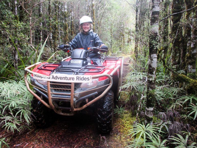 Quadtour Nähe Tongariro Nationalpark Neuseeland