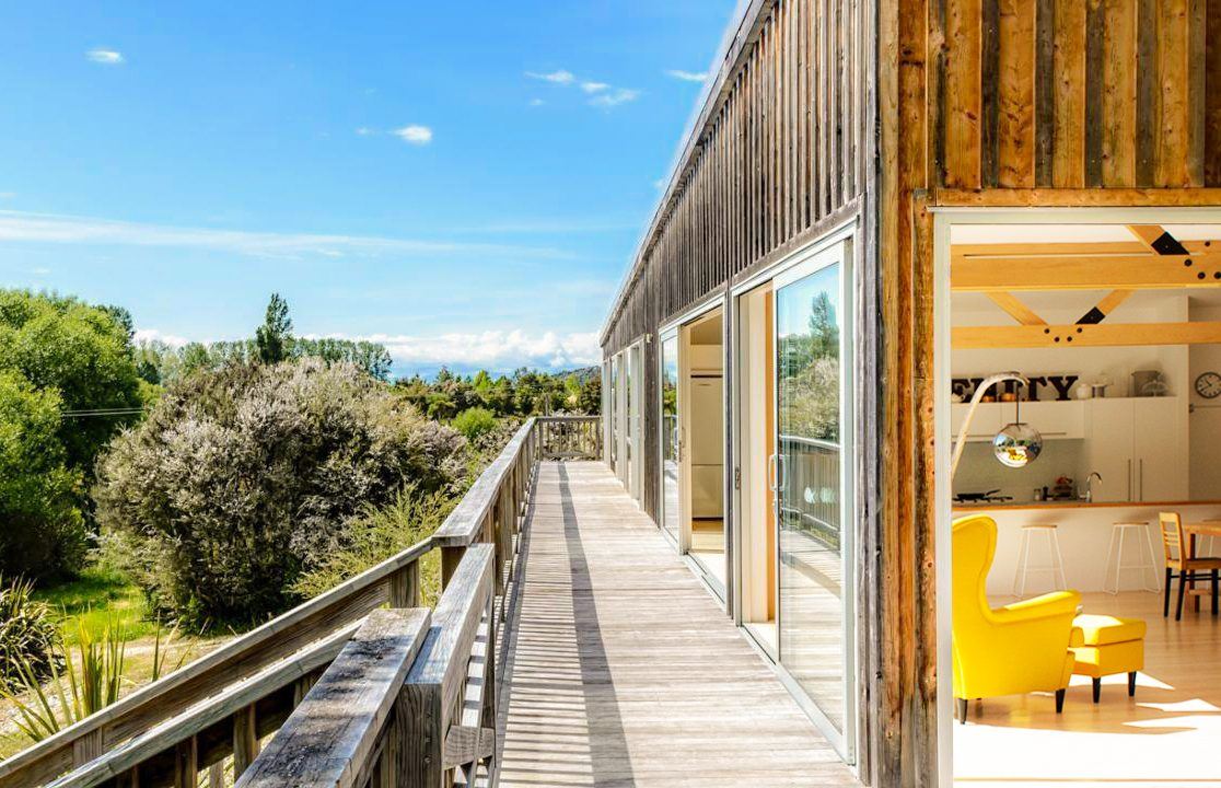 Serenity Lodge Außenansicht Abel Tasman Neuseeland