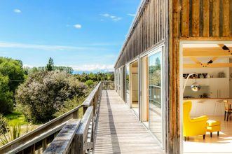 Serenity Lodge Außenansicht Abel Tasman Neuseeland