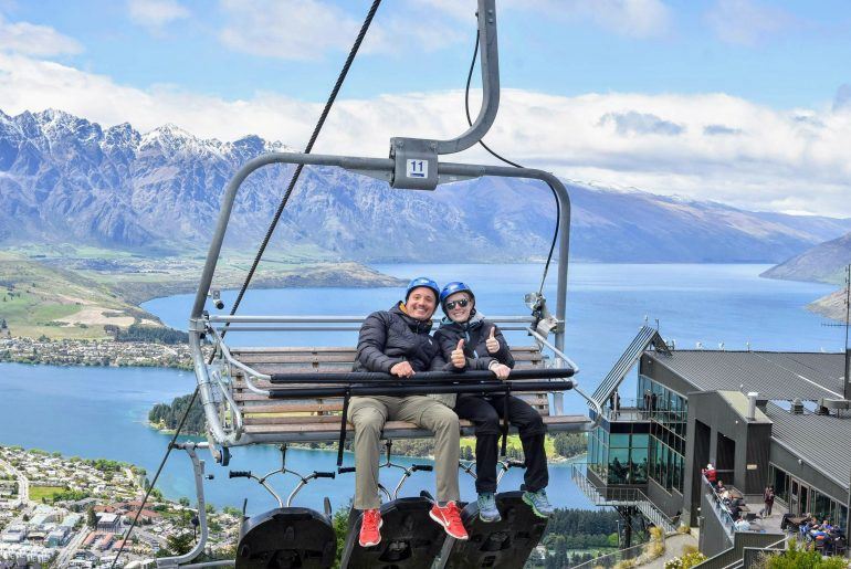 Skyline Gondola Queenstown Neuseeland