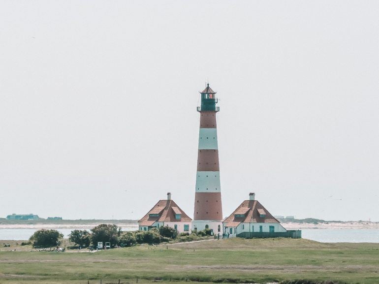 Leuchtturm Westerheversand Deutschland