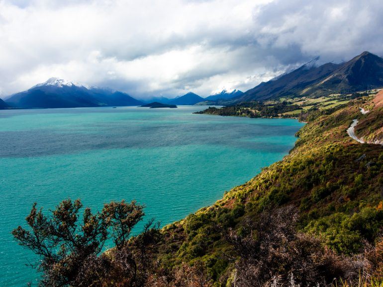 Lake Wakatipu Neuseeland