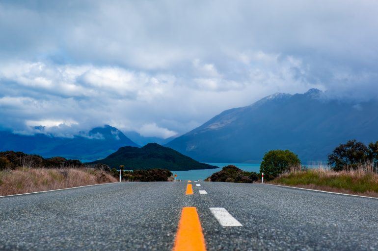 Queenstown Lake Wakatipu Neuseeland