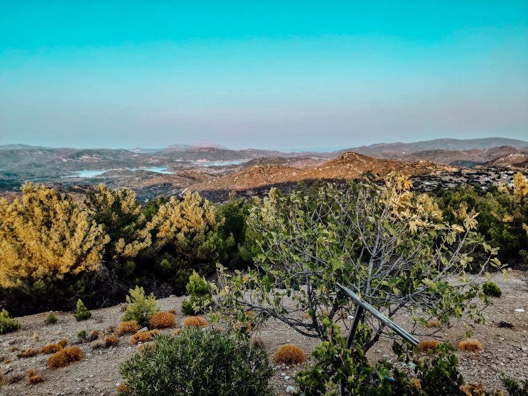 Ausritt Elpida Ranch Rhodos