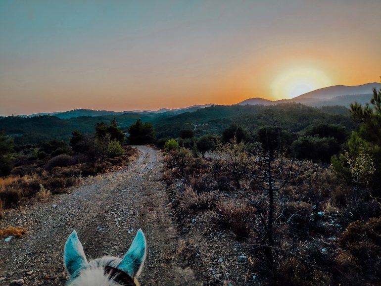 Ausritt Elpida Ranch Rhodos