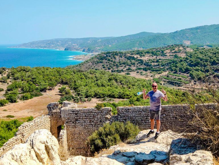 Kritinia Castle Rhodos