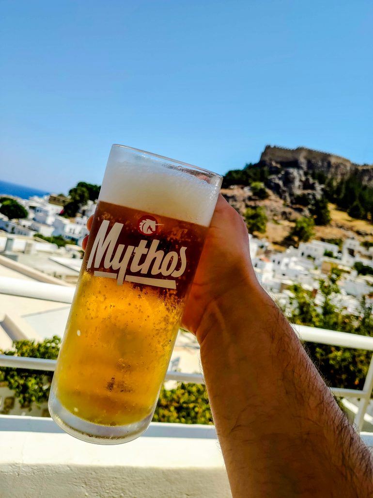 Mythos All Day Restaurant Lindos Rhodos