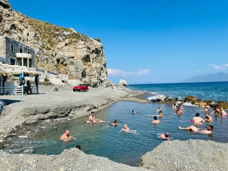 Therma heiße Thermalquellen auf Kos