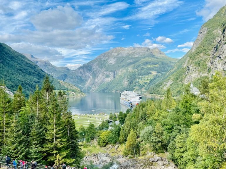 AidaPerla Norwegen Geiranger Fjord