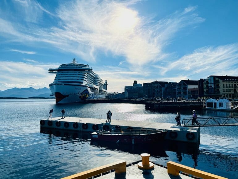 AidaPerla in Molde Norwegen