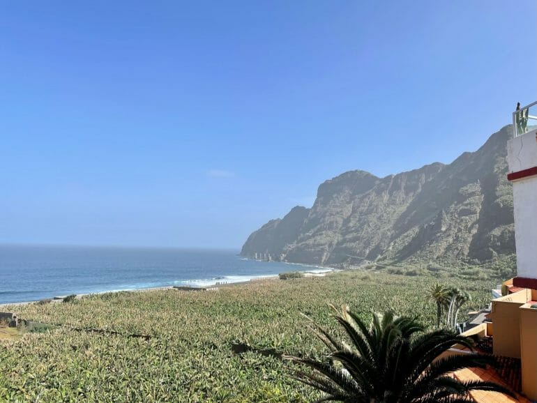 Ausblick Restaurant La Gomera