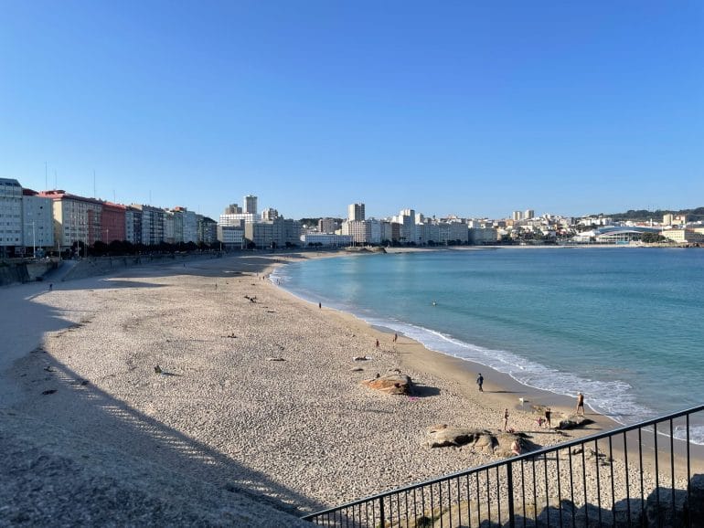 Stadtstrand La Coruna